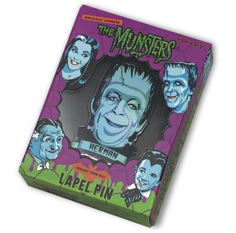 Herman Munster Enamel Pin