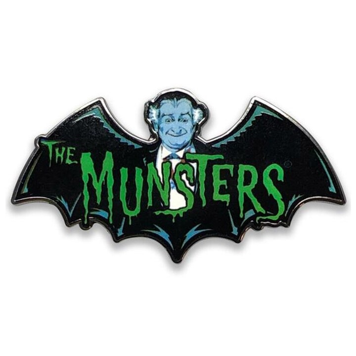 The Munsters Grandpa Bat Enamel Pin
