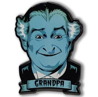 Grandpa Munster Enamel Pin