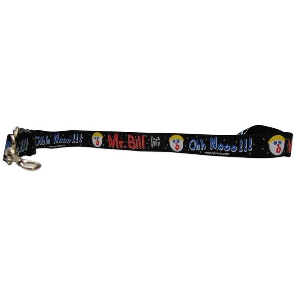 Mr. Bill Cloth Lanyard with Metal Ring and Clip