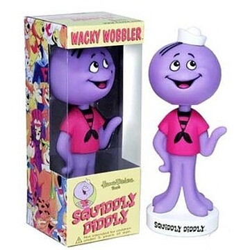 Squiddly Diddly 7"H Wacky Wobbler Bobblehead Doll