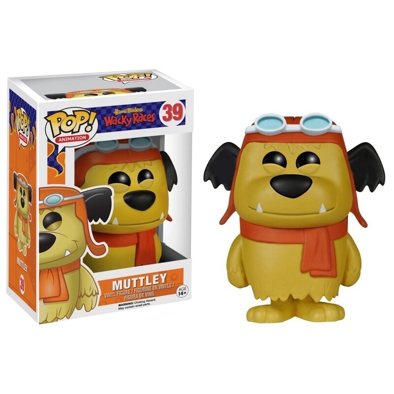 Muttley 3 3/4&quot;H POP! Animation Vinyl Figure #39