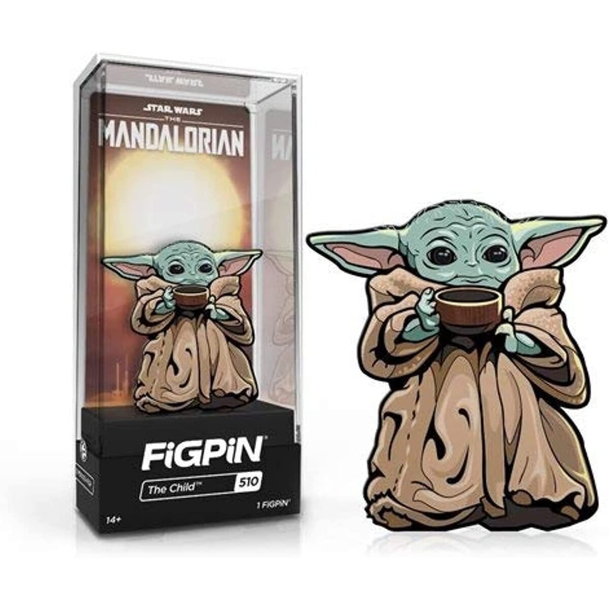 3"H The Child - The Mandalorian - FiGPiN #510 Collectible Pin