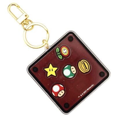 Super Mario Acrylic 2-Sided Keychain