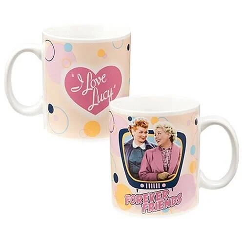 I Love Lucy 12 Ounce &quot;Forever Friends&quot; Ceramic Mug