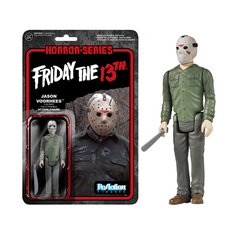 Friday the 13th 3 3/4&quot;H Jason Vorhees ReAction Figure