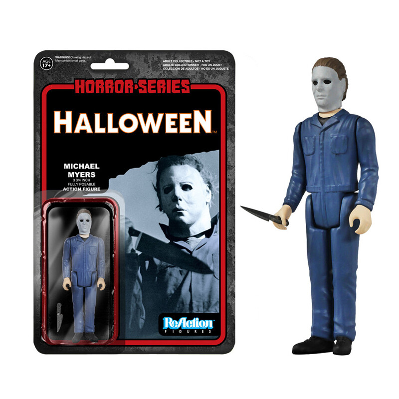 Halloween 3 3/4&quot;H Michael Myers ReAction Figure