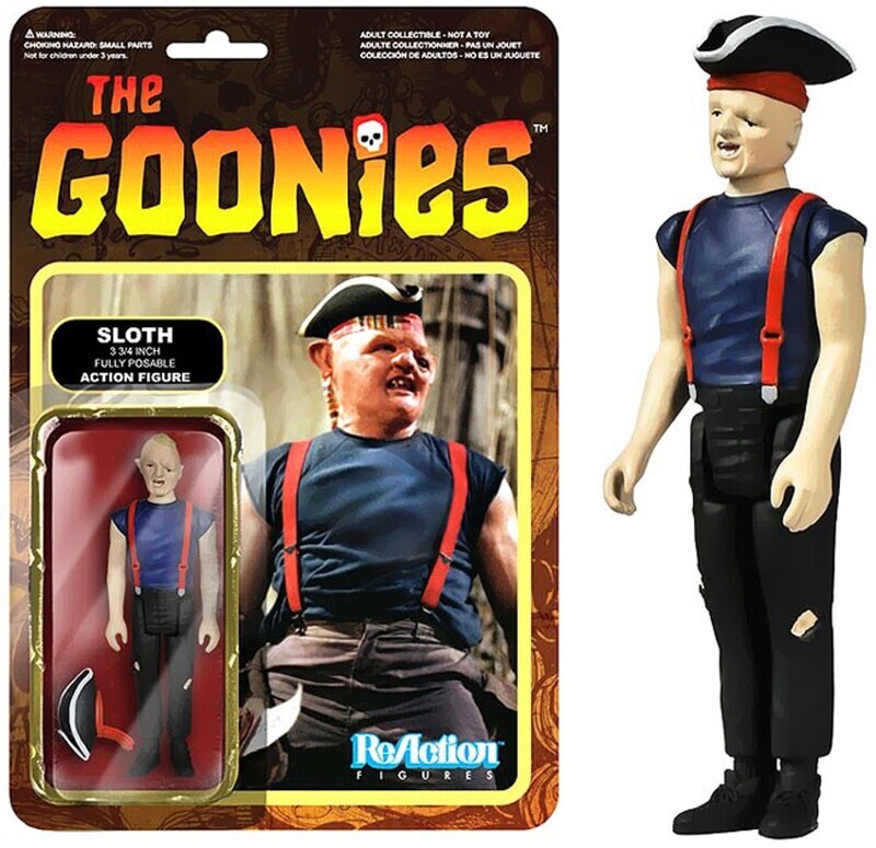 The Goonies 3 3/4&quot;H Sloth ReAction Figure