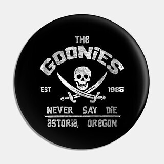 2 1/4"D The Goonies Pinback Button