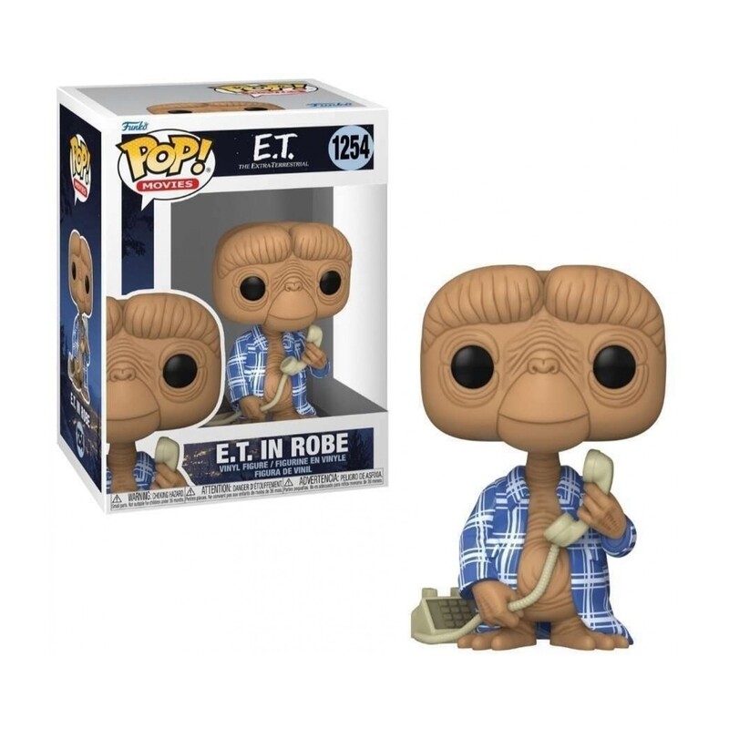 E.T. in Robe  3 3/4&quot;H POP! Vinyl Figure #1254