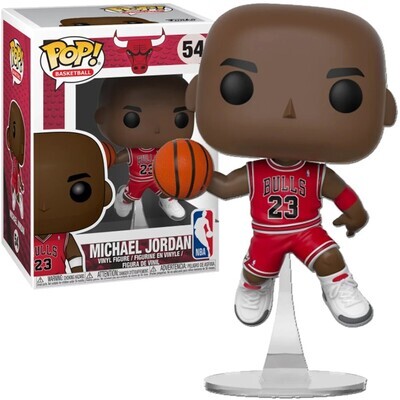 Michael Jordan - Chicago Bulls 3 3/4"H POP! Basketball Vinyl Figure #54
