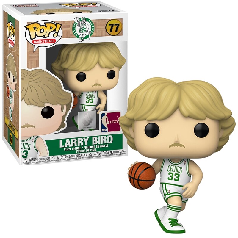 Larry Bird - Boston Celtics 3 3/4&quot;H POP! Basketball Vinyl Figure #77