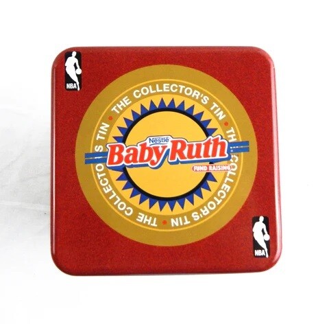 NBA / Baby Ruth 8"H Collector's Tin
