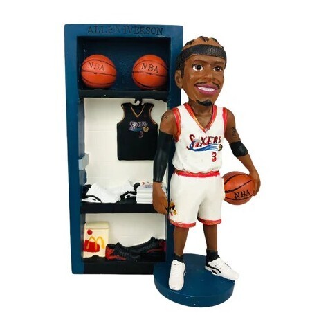 Allen Iverson Sixers Locker Bank