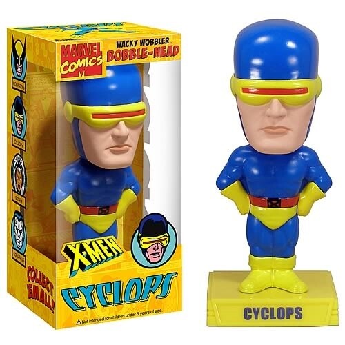 X-Men Cyclops 7&quot;H Wacky Wobbler Bobblehead Doll