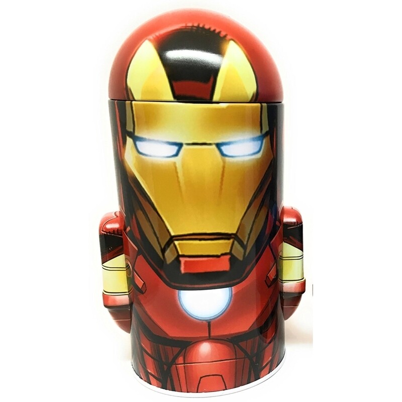 Marvel Avengers Iron Man 7 1/4&quot;H Metal Bank