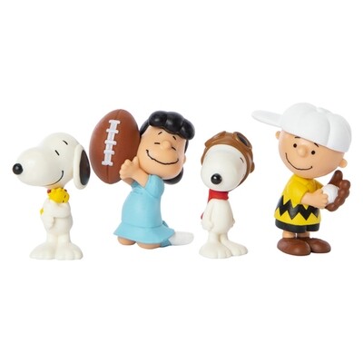 Peanuts Set of 4 PVC Figures
