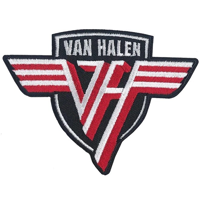 Van Halen "Shield" Embroidered Iron-On Patch