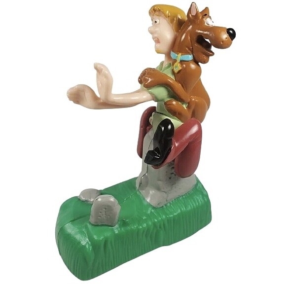 Scooby-Doo and Shaggy on Tombstone Rolling Toy