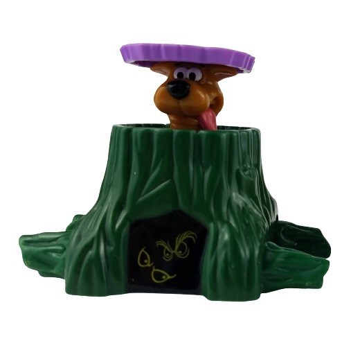 Scooby-Doo Zombie Island Tree Stump Rolling Toy