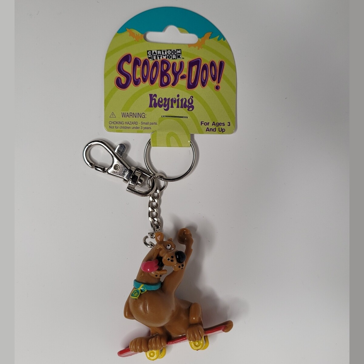 Scooby-Doo Skateboard PVC Keyring