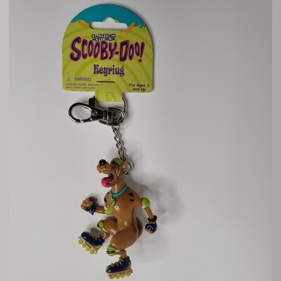 Scooby-Doo or Roller Skates PVC Keyring