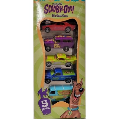 Scooby-Doo Die Cast Cars Set of 5