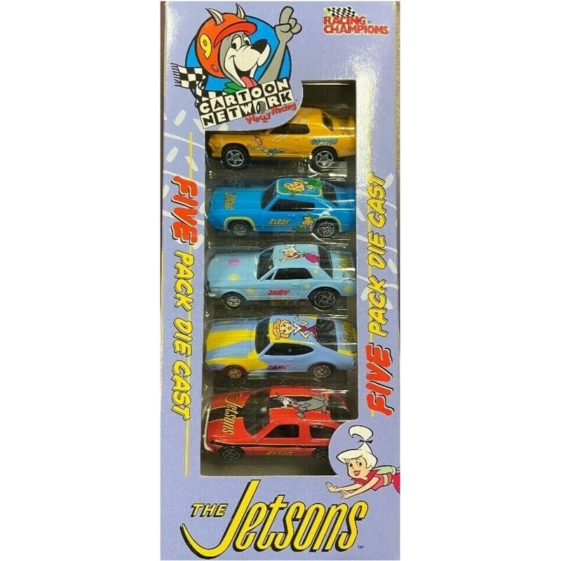 The Jetsons Racing Champions 5 Pack Die Cast Cars