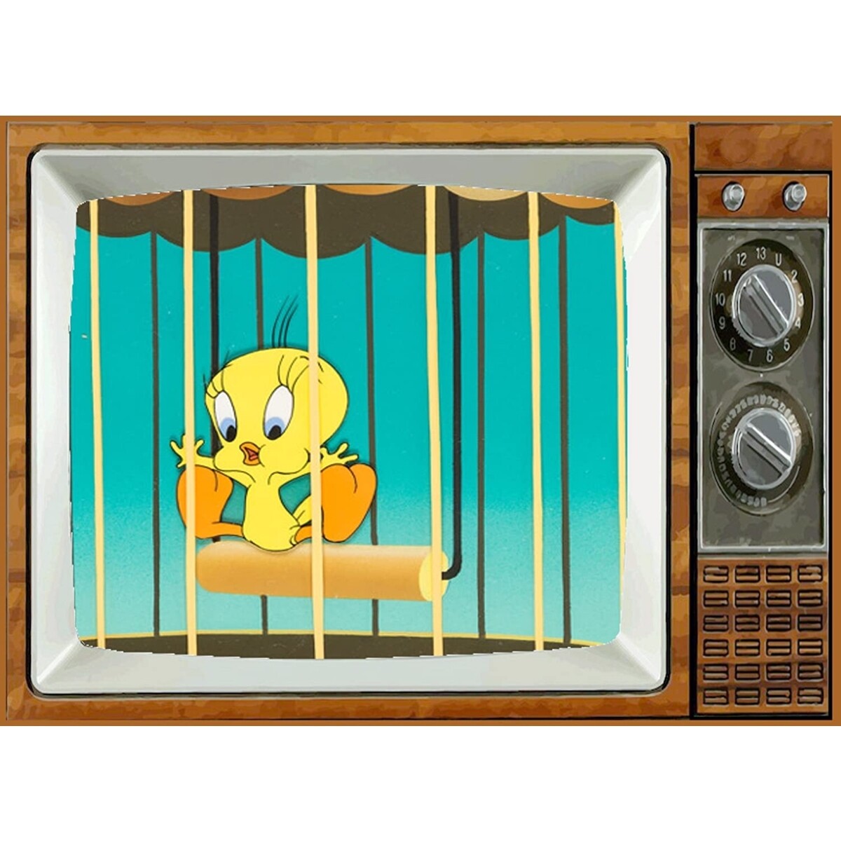Tweety Looney Tunes Metal TV Magnet