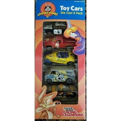 Looney Tunes Die Cast Cars Set of 5
