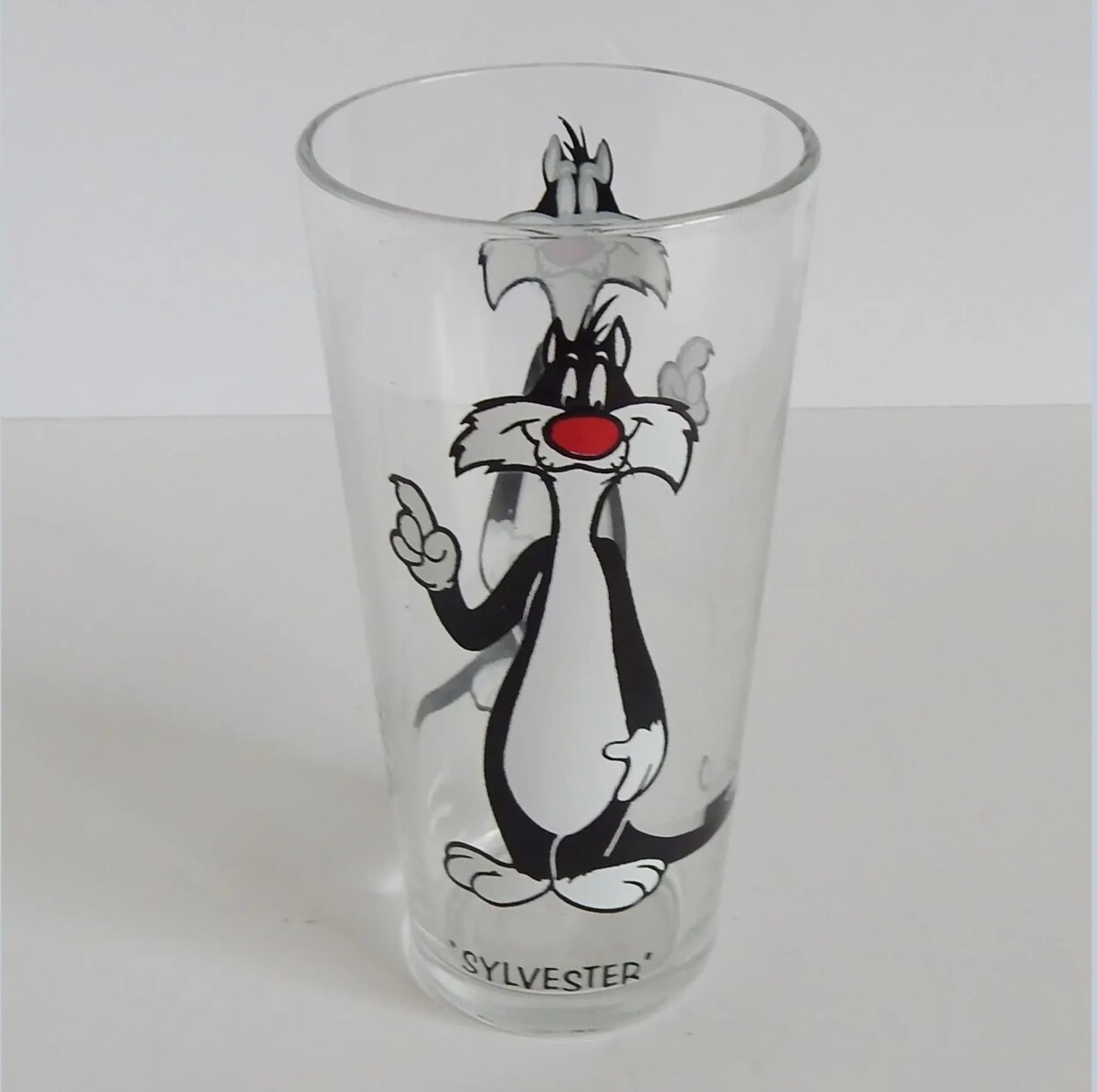 6 1/4&quot;H Sylvester 1973 Pepsi Collectors Series Glass
