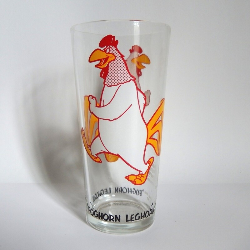 6 1/4&quot;H Foghorn Leghorn *UNDATED* Pepsi Collectors Series Glass