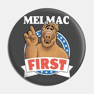 2 1/4&quot;D ALF Melmac First Pinback Button