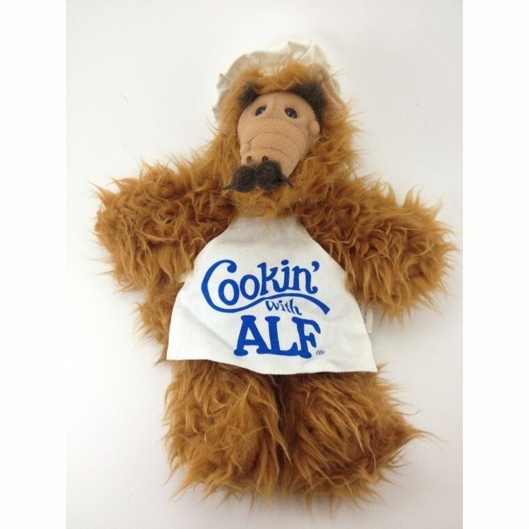 12&quot;H ALF Cooking with ALF Plush Hand Puppet
