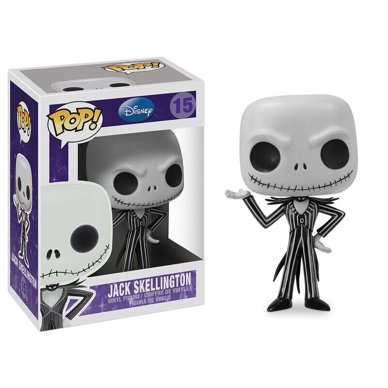 Nightmare Before Christmas Jack Skellington 3 3/4&quot;H POP! Disney Vinyl Figure #15