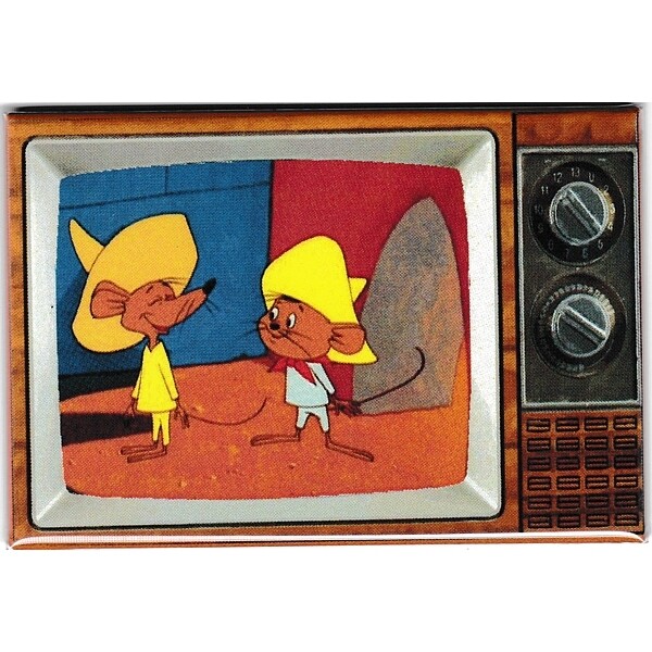 Speedy Gonzales Looney Tunes Metal TV Magnet