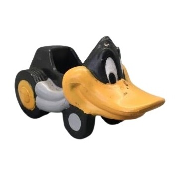 3 1/2"L Daffy Duck Looney Tunes CAR-TUNES PVC Figure