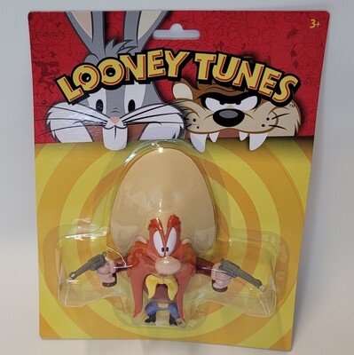 Looney Tunes Yosemite Sam 4 1/4"H Bendy Figure