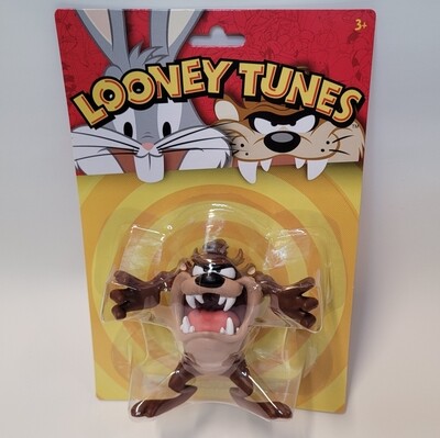 Looney Tunes Taz 3"H Bendy Figure