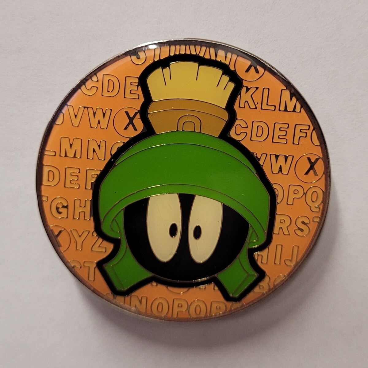 Marvin the Martian Enamel Magnet