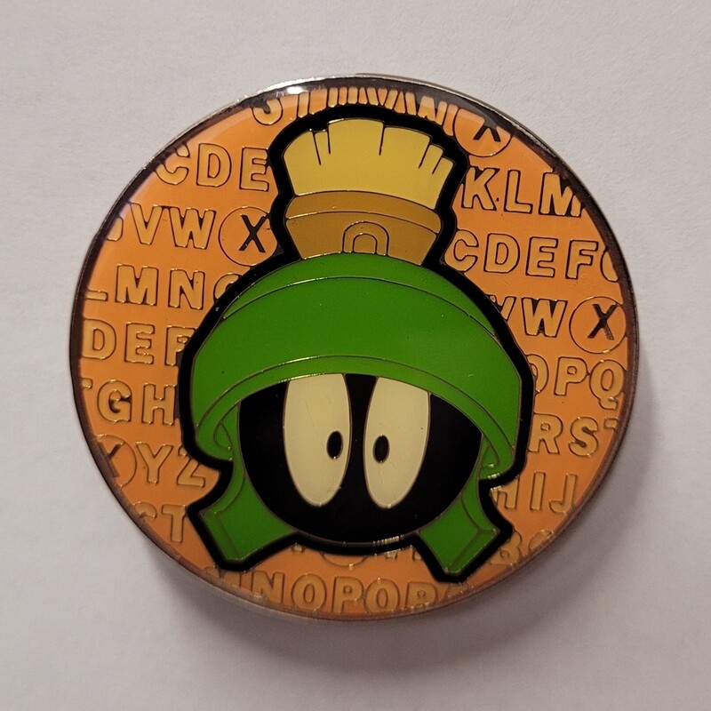 Marvin the Martian Enamel Magnet