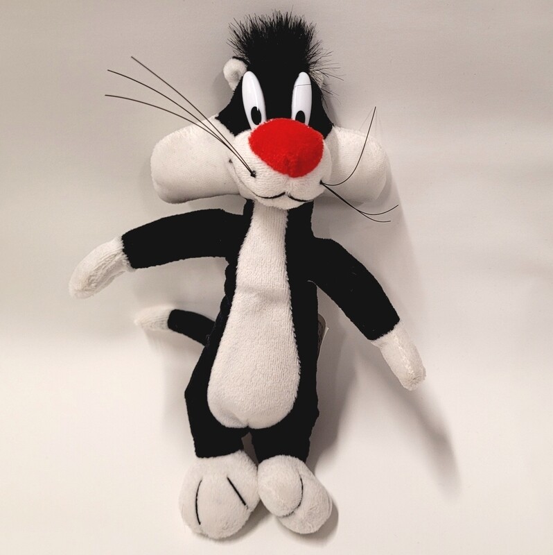 8&quot;H Sylvester Looney Tunes Beanbag Character