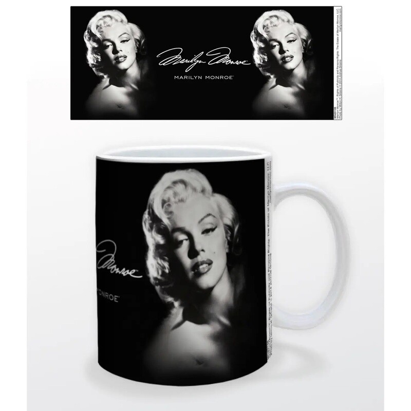 Marilyn Monroe "Noir" 11 Ounce Ceramic Mug
