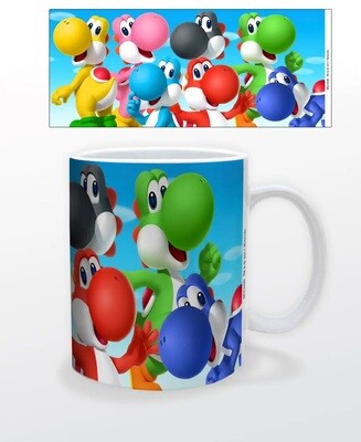 Yoshis Super Mario 11 Ounce Ceramic Mug