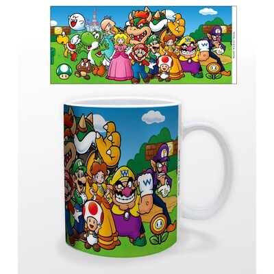 Super Mario Characters 11 Ounce Ceramic Mug