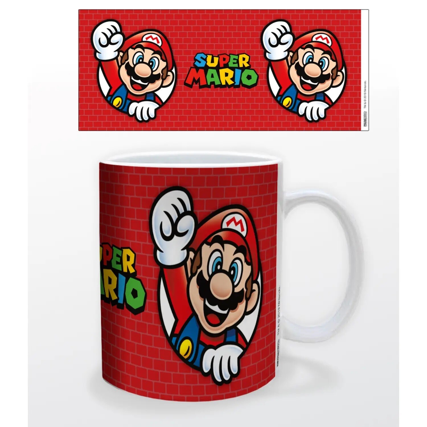 Super Mario "Bricks" 11 Ounce Ceramic Mug