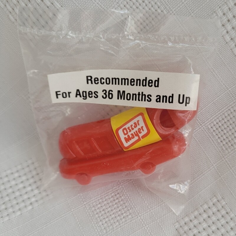 Oscar Mayer Wienermobile Plastic "Wiener Whistle"