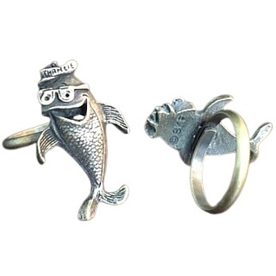 Starkist Charlie Tuna Metal Adjustable Ring