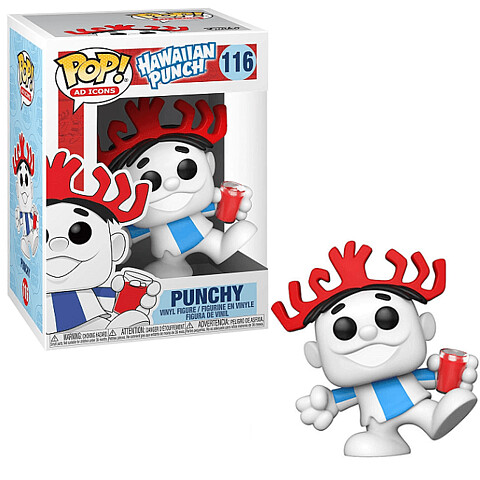 Hawaiian Punch &quot;Punchy&quot; 3 3/4&quot;H POP! Ad Icons Vinyl Figure #116