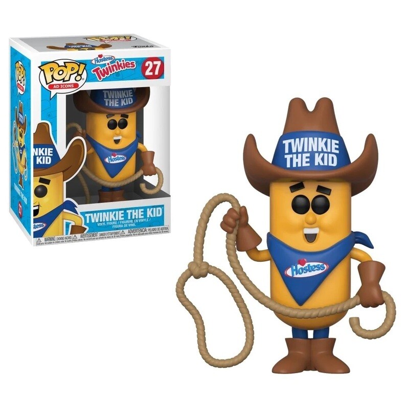 Twinkie the Kid 3 3/4&quot;H POP! Ad Icons Vinyl Figure #27